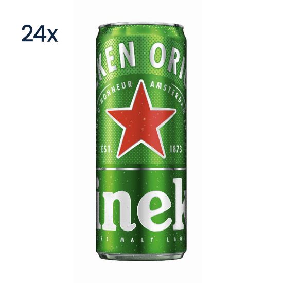 Picture of Heineken Beer Can 330ml (24 Pack)