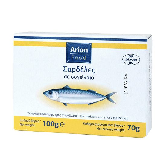 Picture of AF Sardines In Soybean Oil Can 100gr