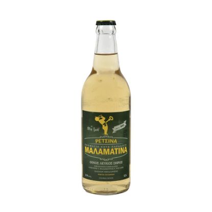 Picture of Retsina Malamatina Dry White Wine 500ml (Thessaloniki, Greece)