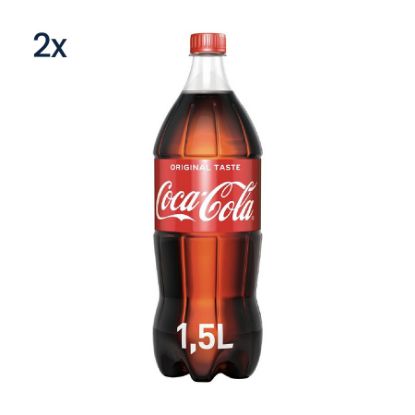 Picture of Coca Cola Coke Classic Bottle 1.5L (2 Pack)