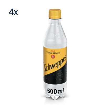 Picture of Schweppes Indian Tonic Bottle 500ml (4 Pack)