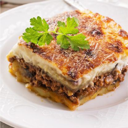 Picture of Greek Mousaka (Precooked - 6 Portions)