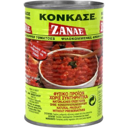 Picture of ZANAE finely chopped peeled canned tomatoes (Konkase) (400g)