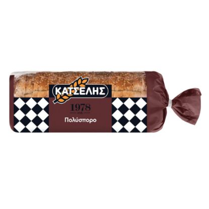 Picture of Katselis Multigrain Sliced Bread 500gr