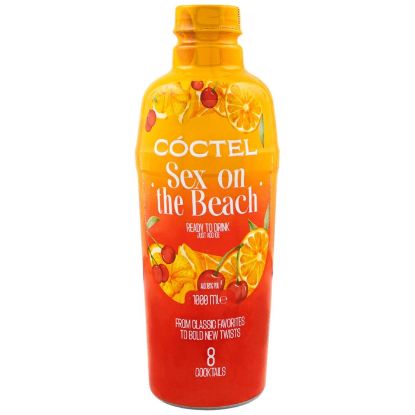 COCTEL Sex on the Beach cocktail in Shaker 10% 1lt