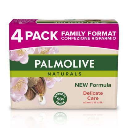 PALMOLIVE Almond Milk soap 4x90g