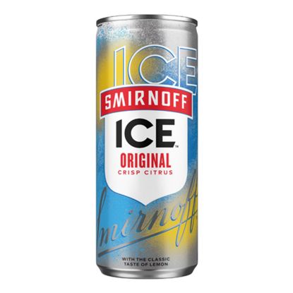 SMIRNOFF Ice vodka can 250ml
