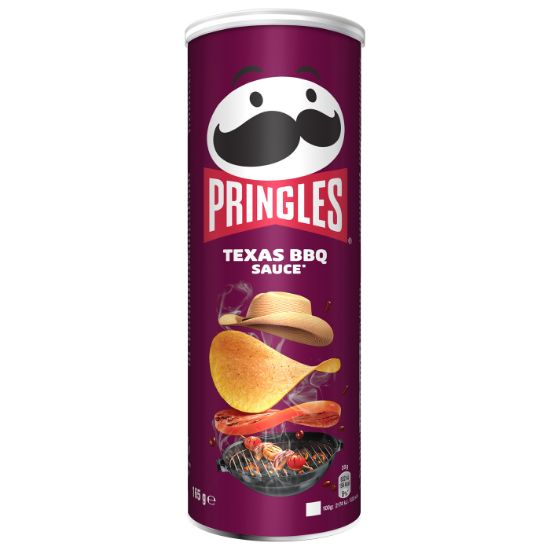 PRINGLES BBQ chips 165g