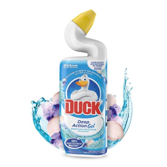 DUCK deep action toilet bowl cleaning gel Sea Freshness 750ml