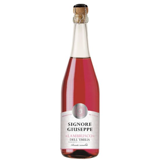 SIGNORE GIUSEPPE sparkling lambrusco rosé 750ml