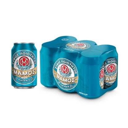 MAMOS Pilsner beer box (6x330ml)