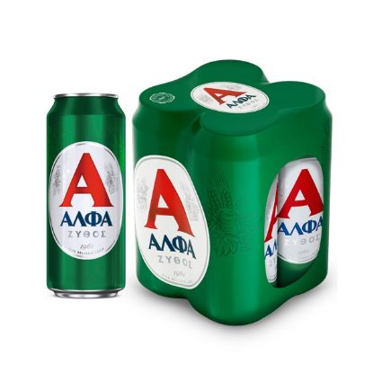 ALFA Lager beer box (4x500ml)