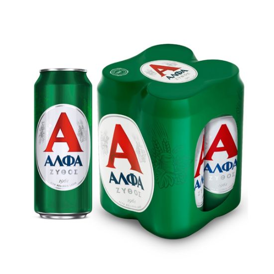 ALFA Lager beer box (4x500ml)