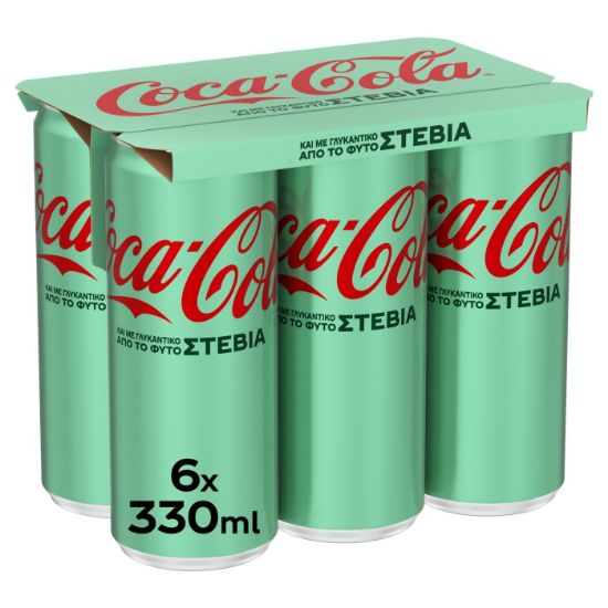 Coca Cola Stevia soft drink 6x330ml