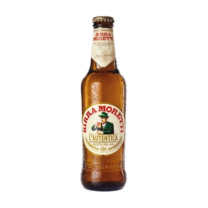 BIRRA MORETTI Premium Lager beer bottle (330ml)