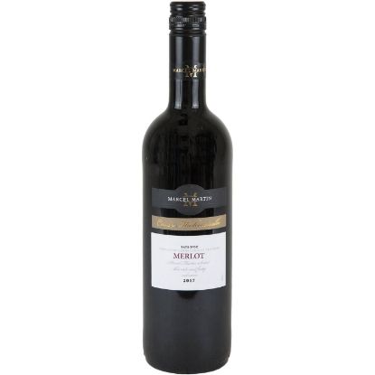 MARCEL MARTIN MERLOT dry red wine (750ml)