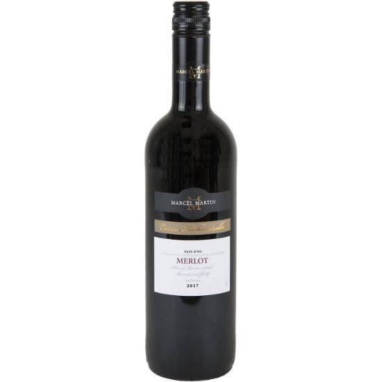 MARCEL MARTIN MERLOT dry red wine (750ml)