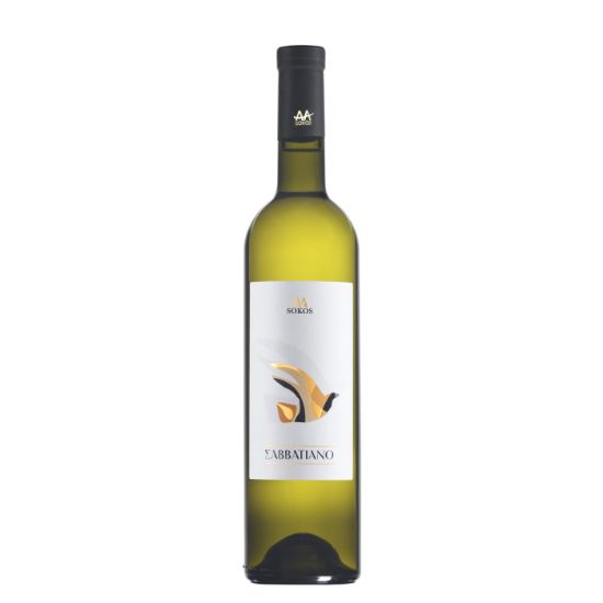 Sabbatian Amelones winery white wine Sokos dry (750ml)
