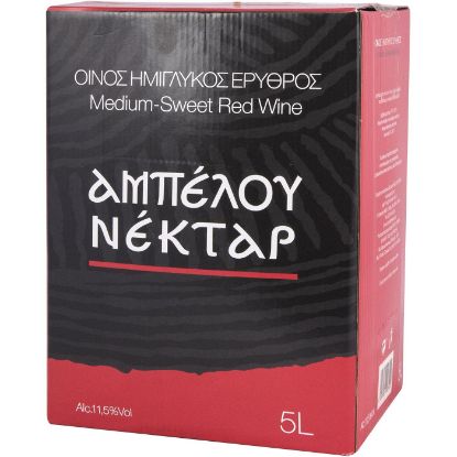 Amperou Nectar semi‑sweet red wine 5lt
