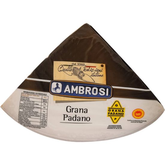 AMBROSI Grana Padano ten-month aged Italian cheese (~4kg)