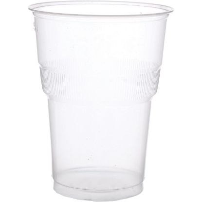 Melody Time PP transparent plastic cups 250ml (2x25 pcs)