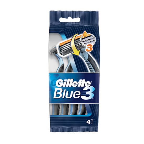 GILLETTE blue3 single-use razor 4 pcs.