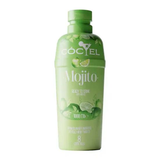 COCTEL Mojito cocktail Shaker Ready to Serve 10% 1lt