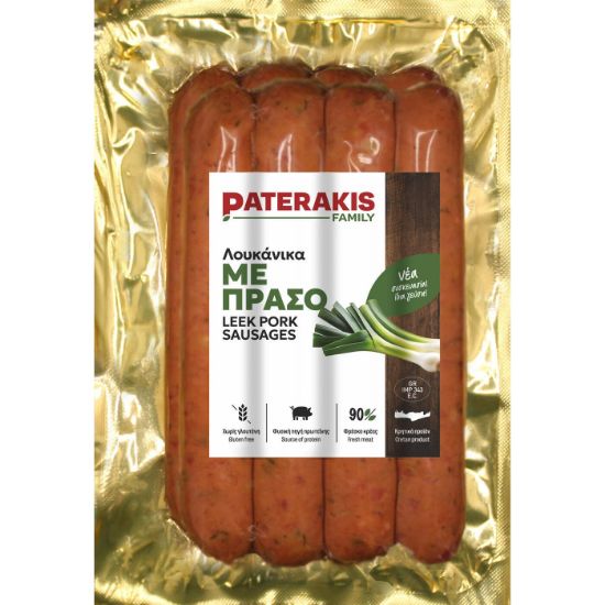 PATERAKIS sausage with leek 560g