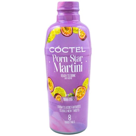 COCTEL Martini Porn Star cocktail in Shaker 10% 1lt