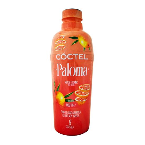 COCTEL Paloma cocktail in Shaker Ready to Serve 10% 1lt