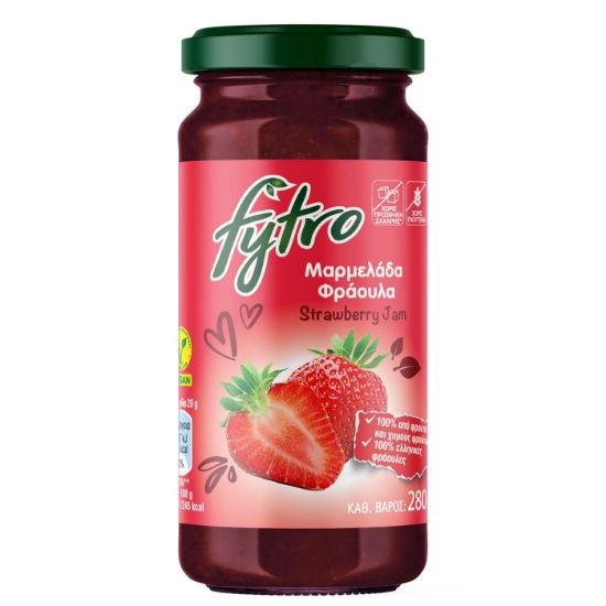 FYTRO strawberry jam 280g
