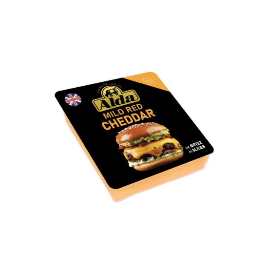 ALDA cheddar cheese slices 400g