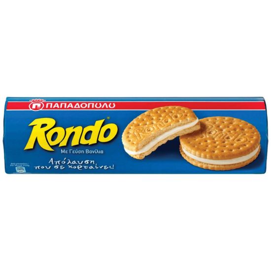 PAPADOPOULOU Rondo vanilla biscuits 250g