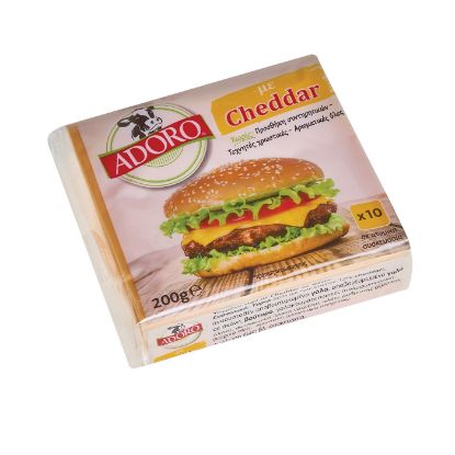 ADORO Cheddar for Burger 200g