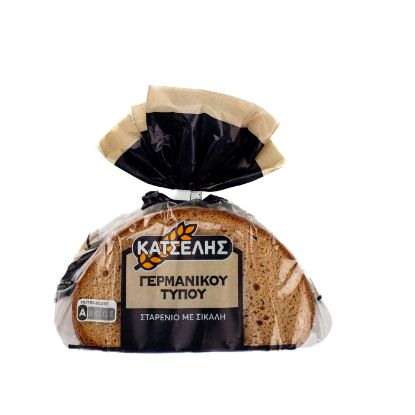 KATSELI'S German style flatbread with sesame 500g