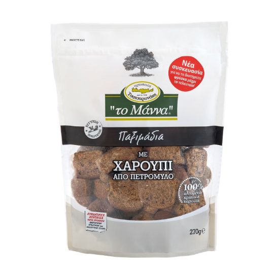 TO MANNA carob rusk 270g