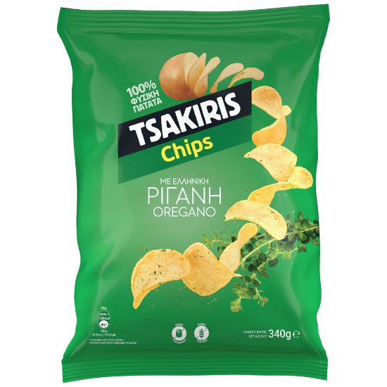 TSACHIRIS oregano chips 340g