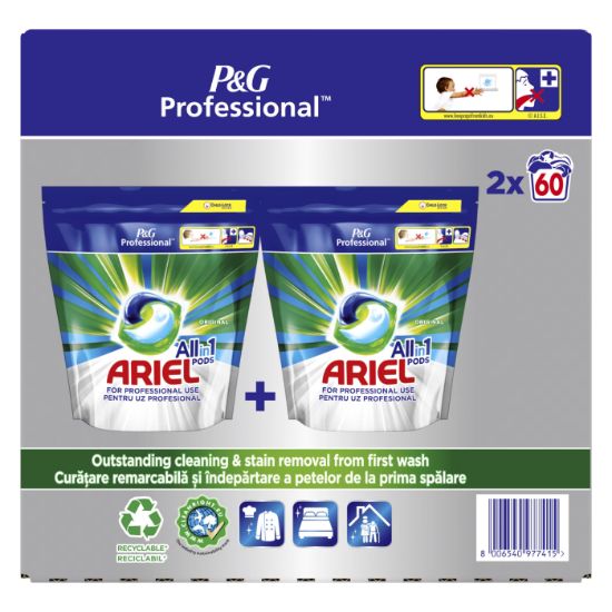 ARIEL All In One laundry capsules 2x60 pcs.