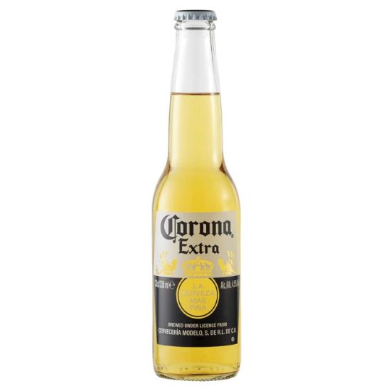 CORONA Extra Lager beer bottle 330ml