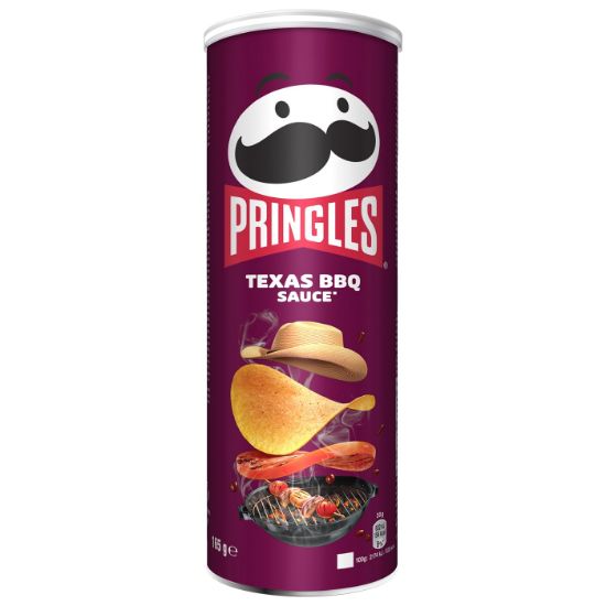 PRINGLES BBQ chips 165g