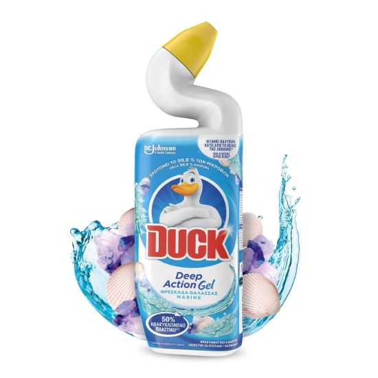 DUCK deep action toilet bowl cleaning gel Sea Freshness 750ml