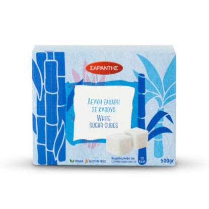SARANTIS white sugar cubes 500g
