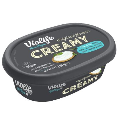 VIOLIFE plant-based white spread Creamy Original Flavor Vegan 150g