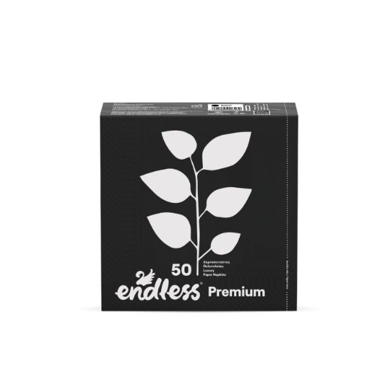 ENDLESS Premium black paper towels 33x33cm 50 sheets