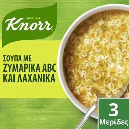 KNORR vegetable soup with ABC pasta (82g)