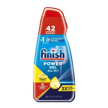 FINISH liquid All In One dish gel lemon 940ml