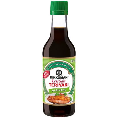 KIKKOMAN Teriyaki sauce with less salt 250ml