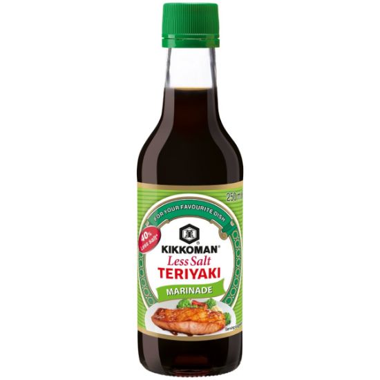 KIKKOMAN Teriyaki sauce with less salt 250ml
