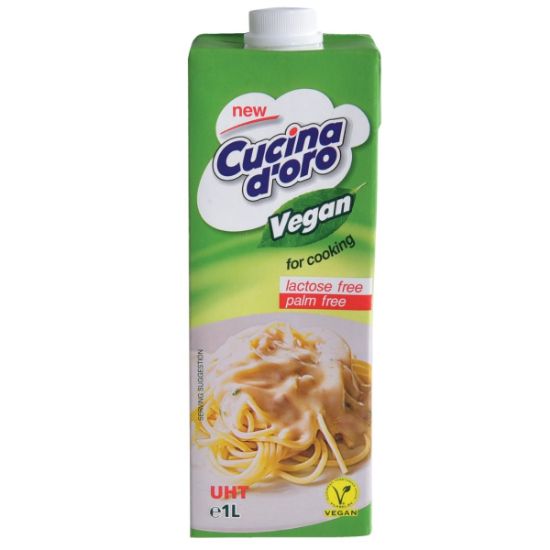 D'ORO plant-based cooking product Cucina Vegan 1lt