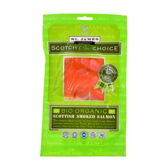 ST.JAMES organic Scottish salmon (70g)